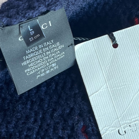 Gucci wool knit beanie NWT - Picture 7 of 10